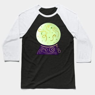 Fortune Teller's Crystal Ball Baseball T-Shirt